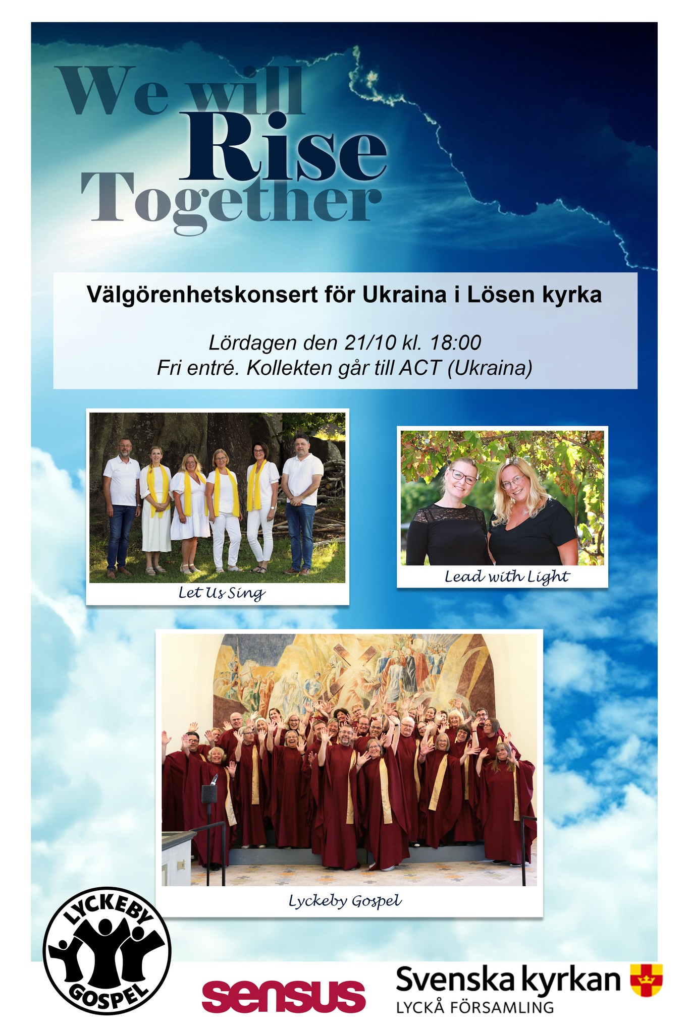 Höstkonsert/Välgörenhetskonsert 21/10